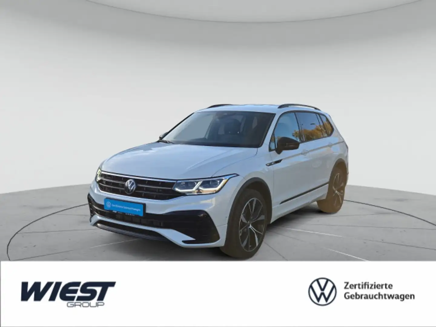 Volkswagen Tiguan Allspace R-Line 4M 2.0 TDI DSG, 5J.GAR/7- Weiß - 1