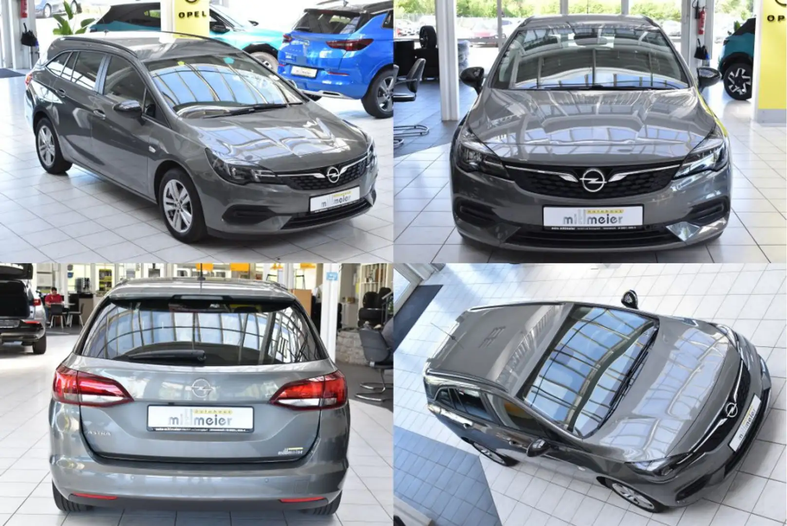 Opel Astra K Facelift 1.2T STKamera LED SHZ PDC DAB Gris - 2