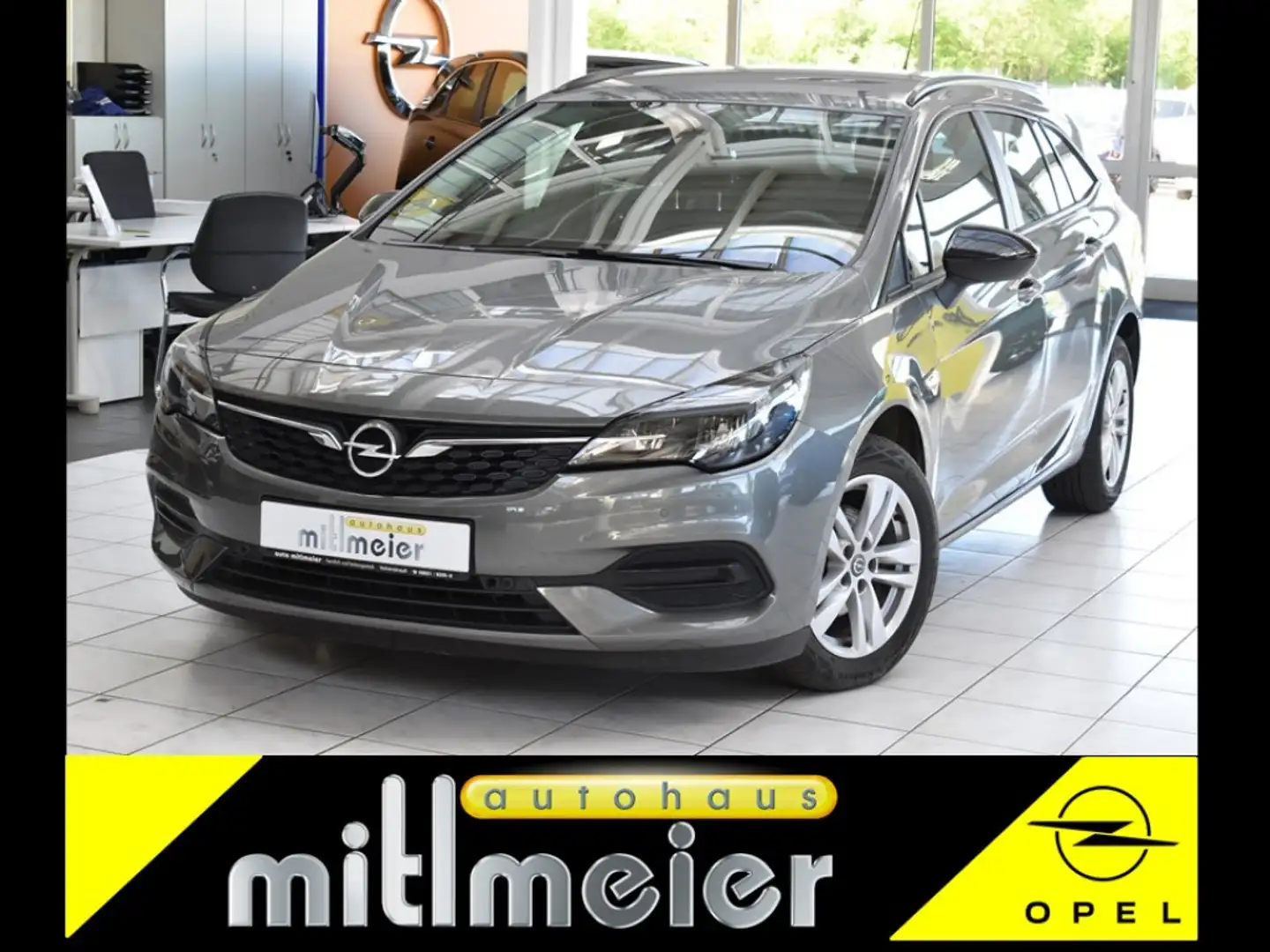 Opel Astra K Facelift 1.2T STKamera LED SHZ PDC DAB Gris - 1