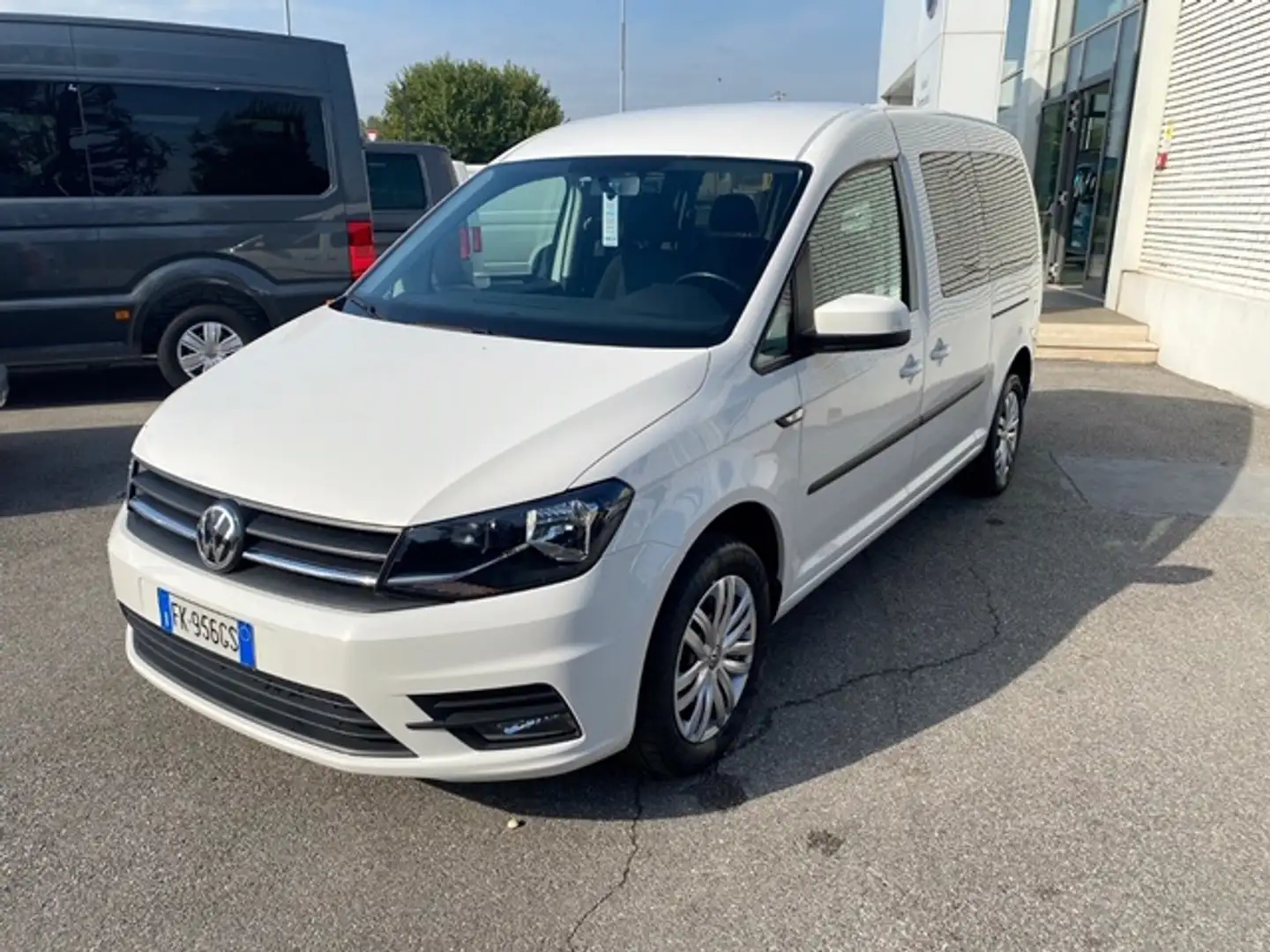 Volkswagen Caddy Maxi Bianco - 2