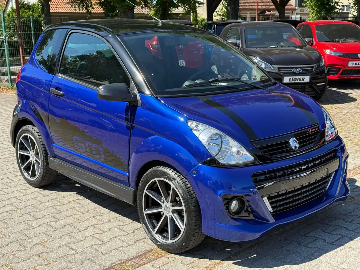 Aixam Sonstige Coupé GTO ABS Mopedauto Diesel Automatik 45km/h Blau - 1