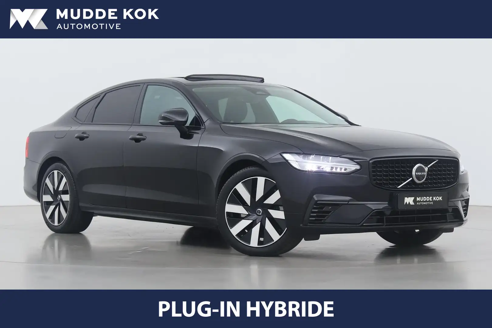 Volvo S90 T8 AWD Plus Dark | Schuif/kanteldak | ACC | 360° C Zwart - 1