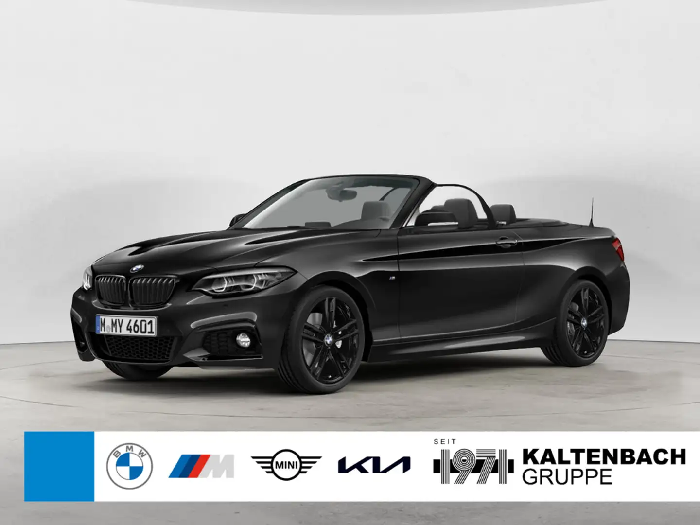BMW 230 i Cabrio M-Sport LED W-LAN NAVI H/K KAMERA Schwarz - 1