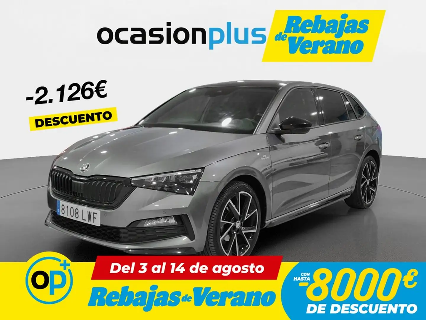 Skoda Scala 1.5 TSI Montecarlo DSG 110kW Gris - 1