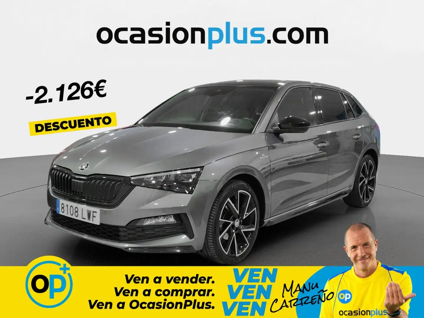 Skoda Scala 1.5 TSI Montecarlo DSG 110kW Gris - 1