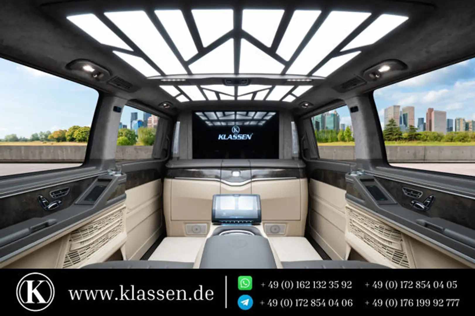 Mercedes-Benz V300 - V-Klasse - VIP Business VAN Facelift 2024 Schwarz - 2