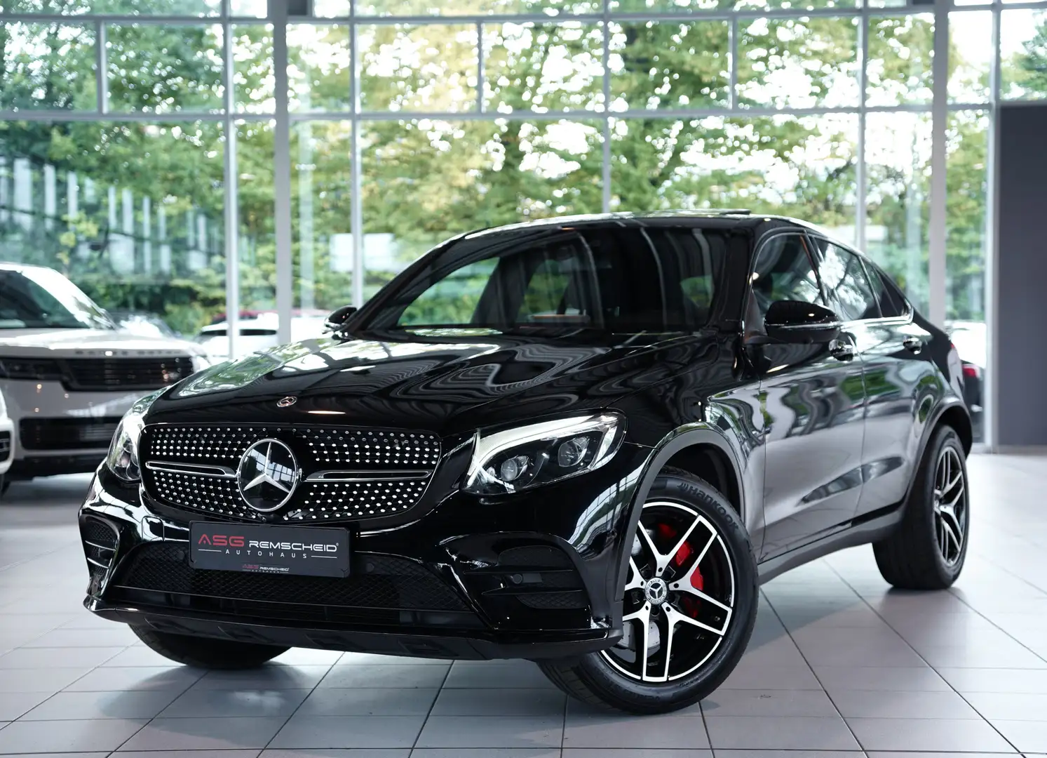 Mercedes-Benz GLC 250 Coupé 4M AMG Line *AHK *GSD *Night *BURM Schwarz - 1