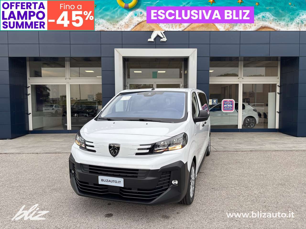 Peugeot Expert combi m1 std 2.2 diesel 180cv s&s eat8
