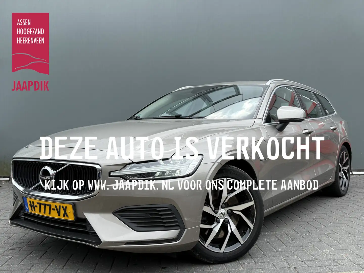 Volvo V60 BWJ 2020 2.0 T6 291 PK Twin Engine AWD Momentum Pr Gris - 1