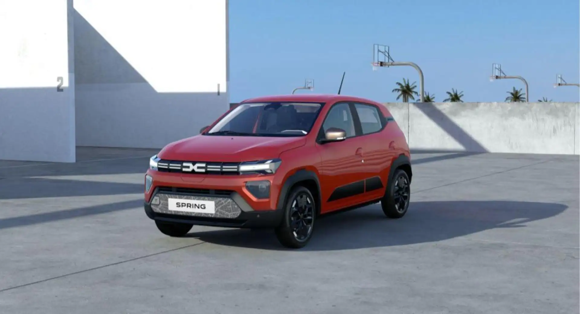 Dacia Spring ELCTRIC EXPRESSION 45 NAVI/PDC/CCS Rot - 1