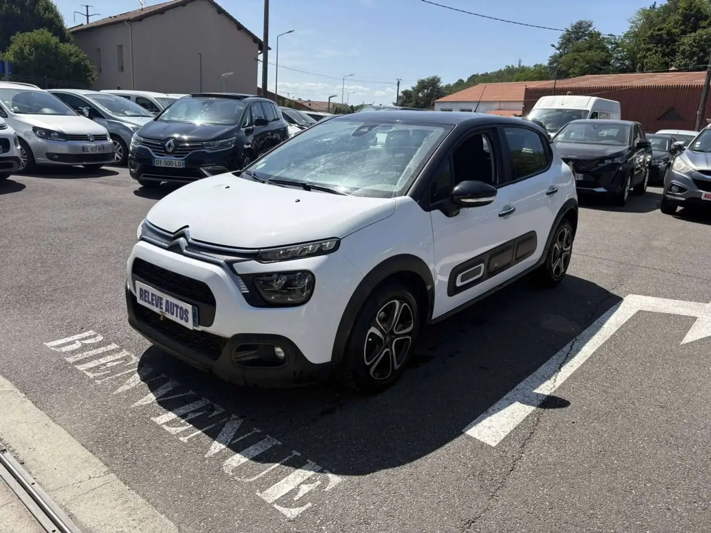 Citroen C3 Citroën III 1.5 BlueHDi 100ch S&S Shine E6.d Blanc - 2