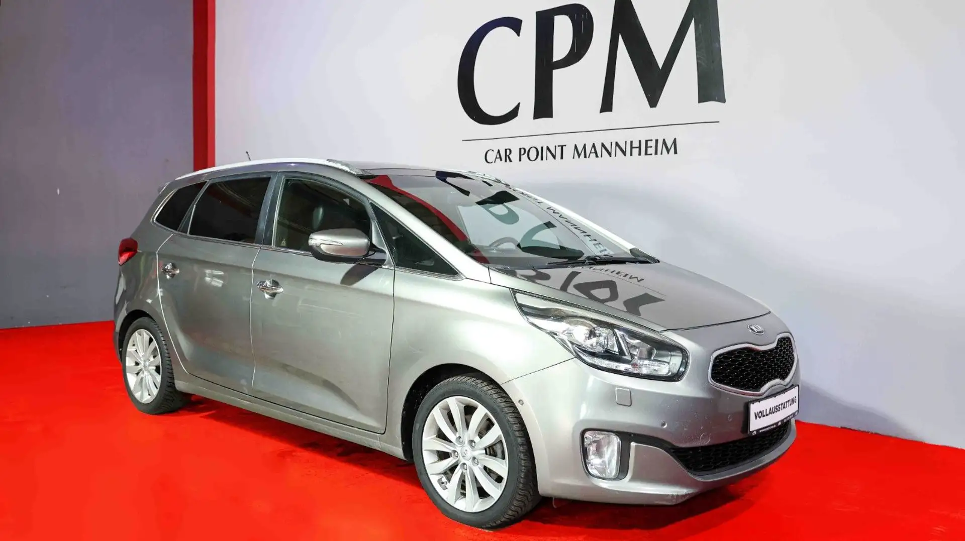 Kia Carens 1.7 CRDi | 1.Hand | Leder | Navi | Pano! Gris - 1