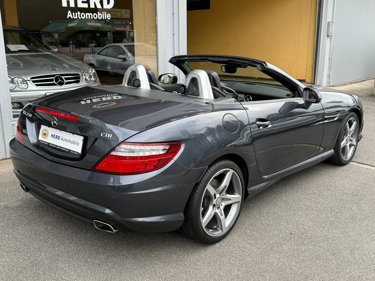 Mercedes-Benz SLK 250 SLK 250 CDI 7G-TRONIC CarbonLOOK Edition-22300 KM Grau - 2