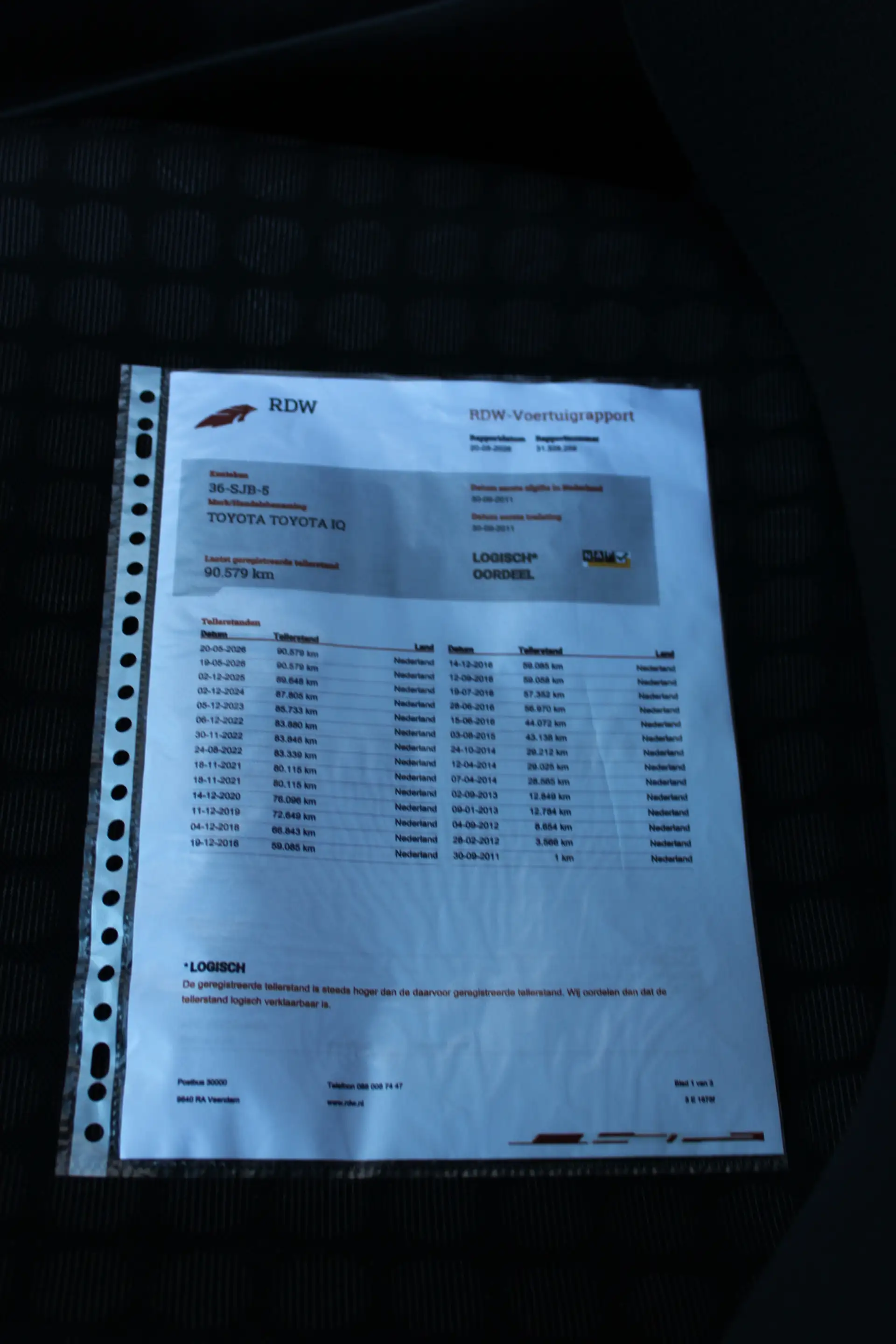 Toyota iQ 1.0 VVTi Aspiration Airco — photo 10
