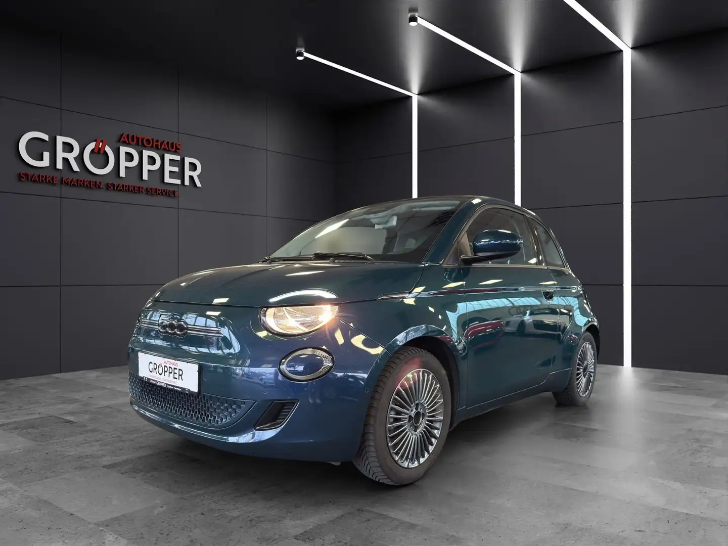 Fiat 500e C Icon Batterie 42 kWh Grün - 1