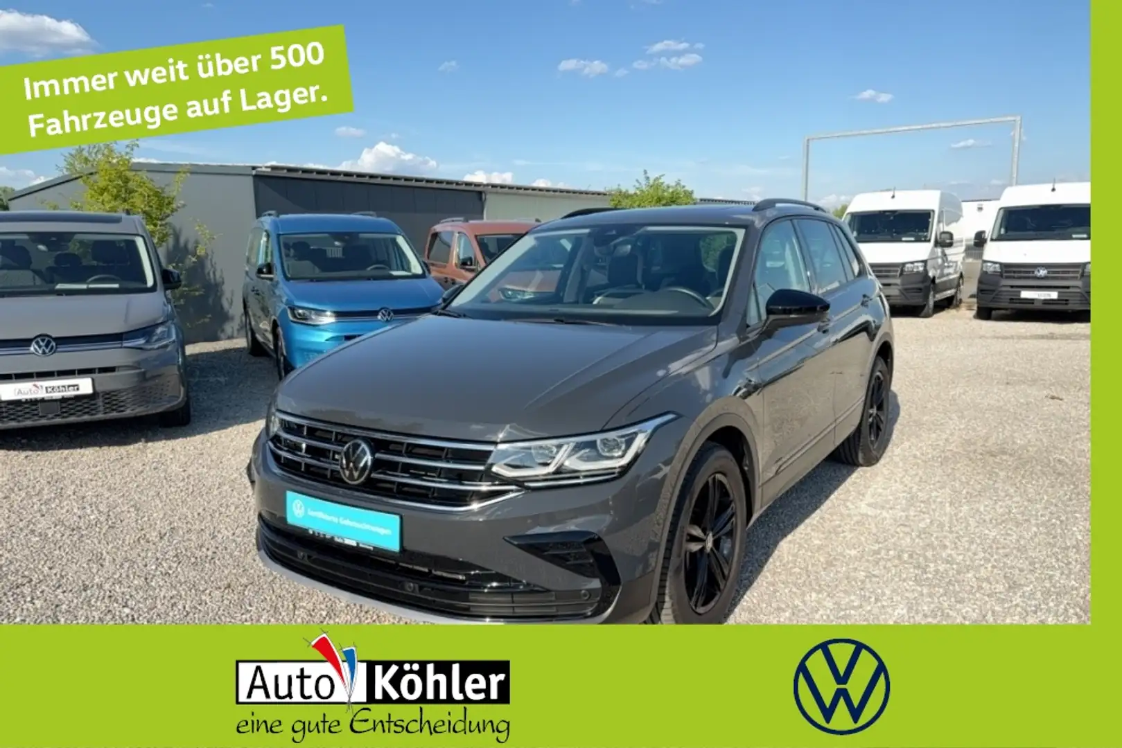 Volkswagen Tiguan Urban Sport TSi DSG 4M Panorama-Schiebedach Grau - 1