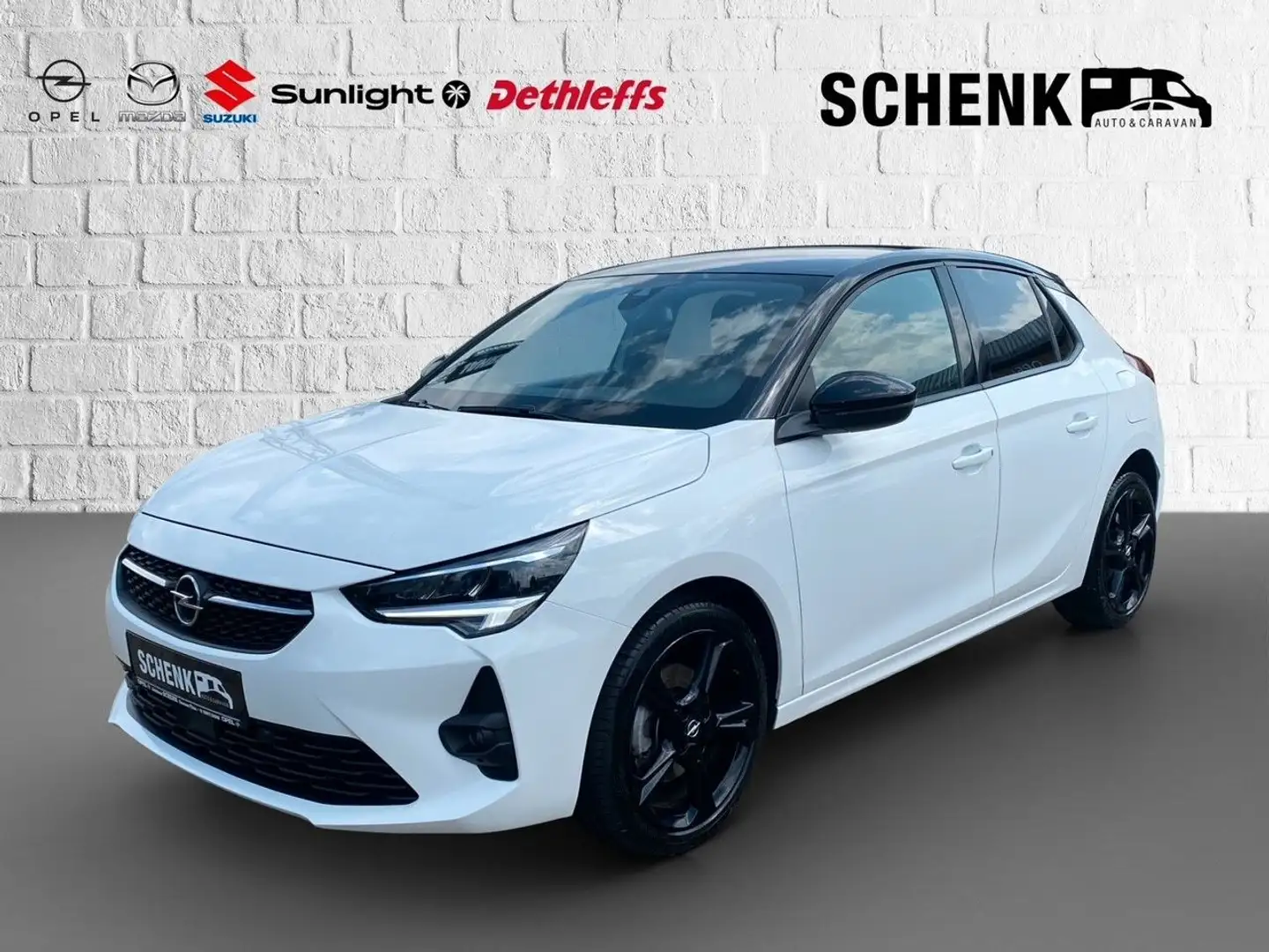 Opel Corsa F GS Line Blanc - 1