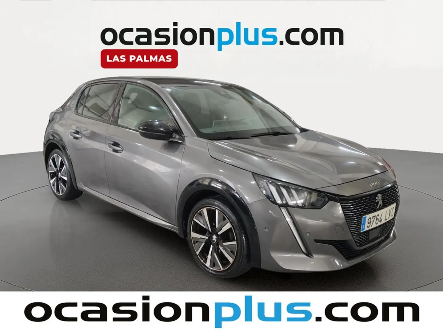 Peugeot 208 1.5 BlueHDi S&S GT 100 Gris - 2