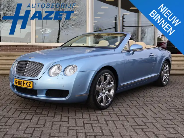 Bentley Continental GTC 6.0 W12 560 PK *SILVERLAKE METALLIC* + 20 INCH | X
