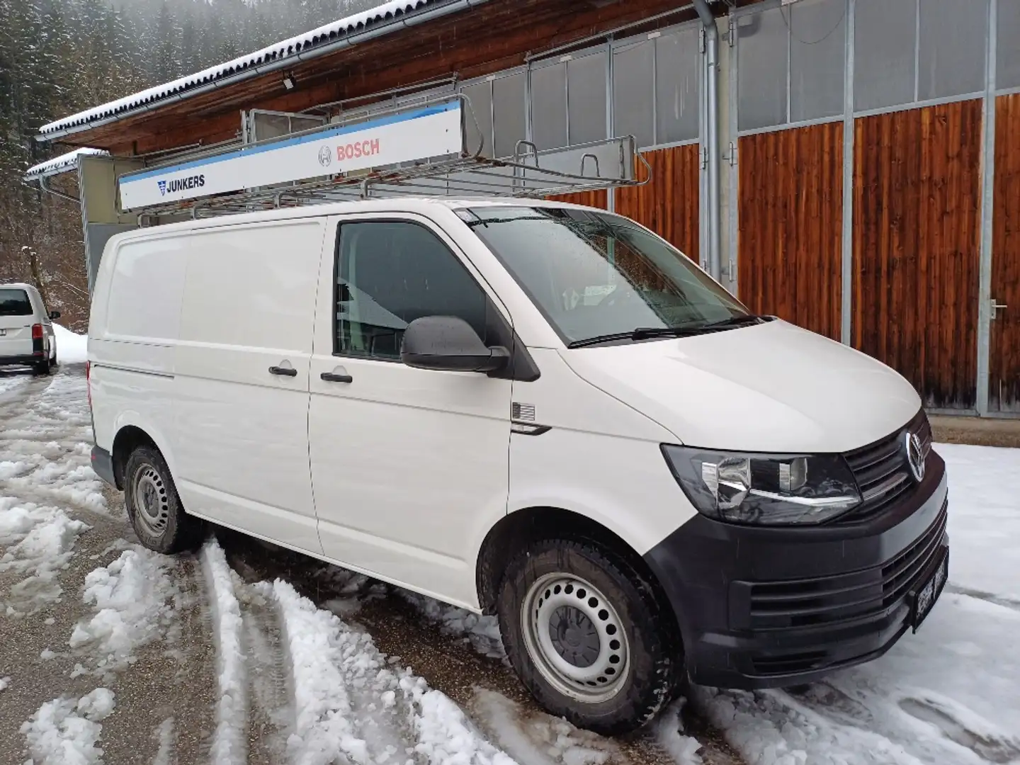 Volkswagen T6 Transporter Kastenwagen Weiß - 1