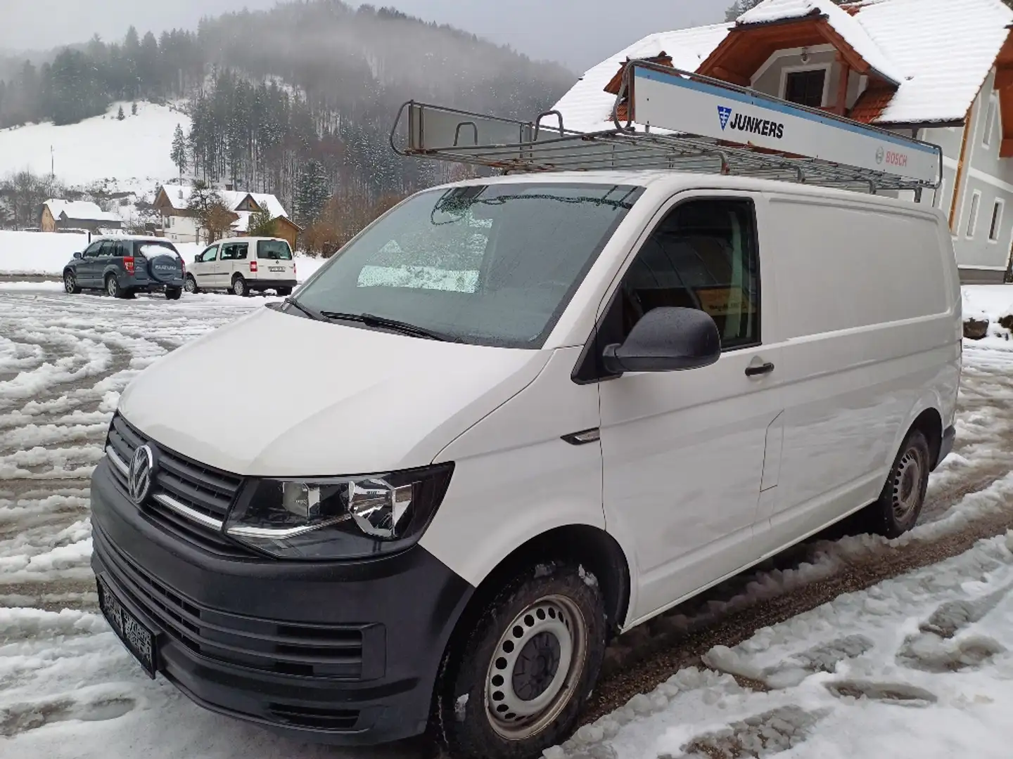 Volkswagen T6 Transporter Kastenwagen Weiß - 2