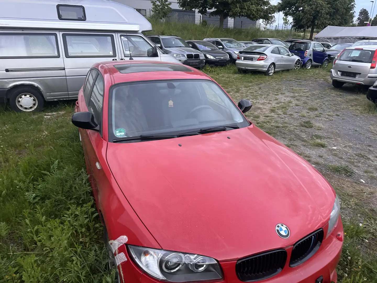 BMW 120 120d DPF Aut. Edition Sport Rosso - 1