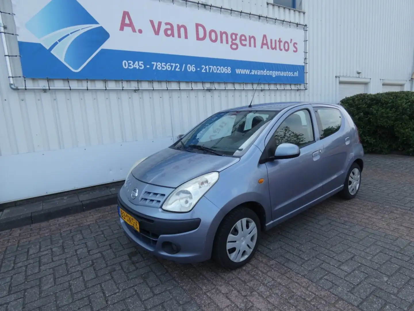 Nissan Pixo 1.0 LOOK,Airco,Trekhaak.Stuurbekr,APK 24-4-26 Blau - 2