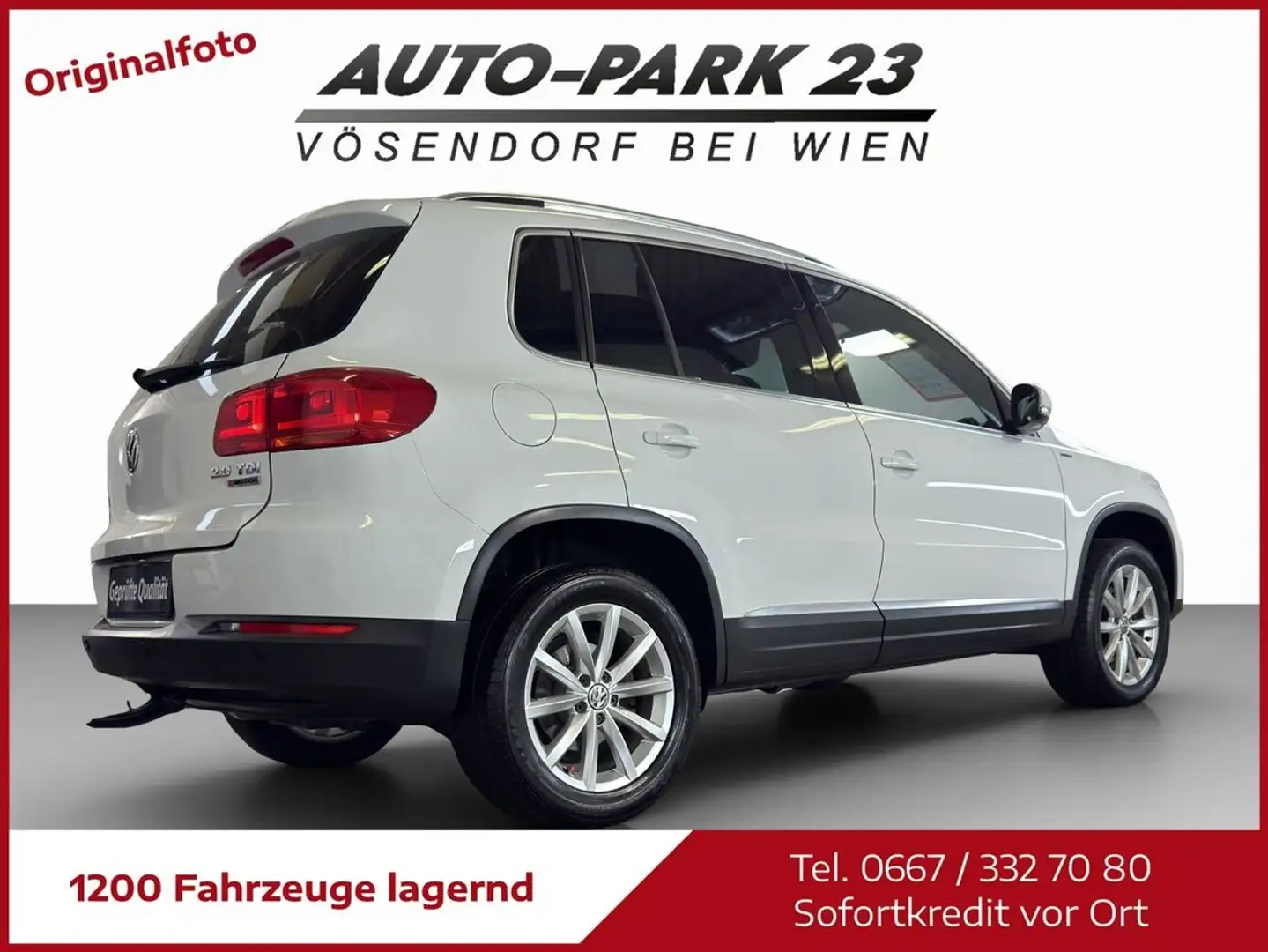 Volkswagen Tiguan 2.0TDI**150PS*Lounge Style 4M*LED-XENON*NAVI*MO... Weiß - 2