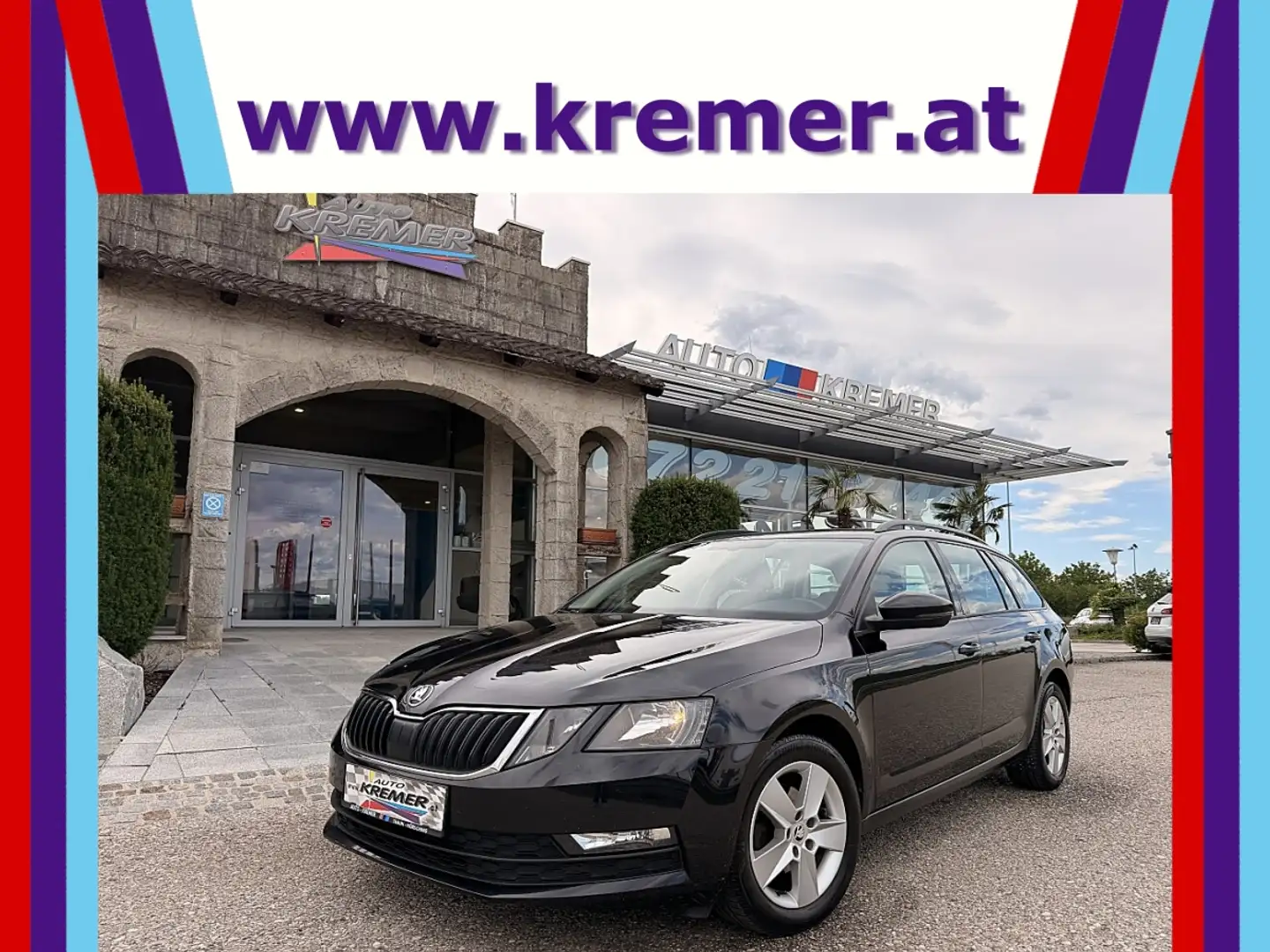 Skoda Octavia Combi 1,6 TDI Ambition DSG Schwarz - 1