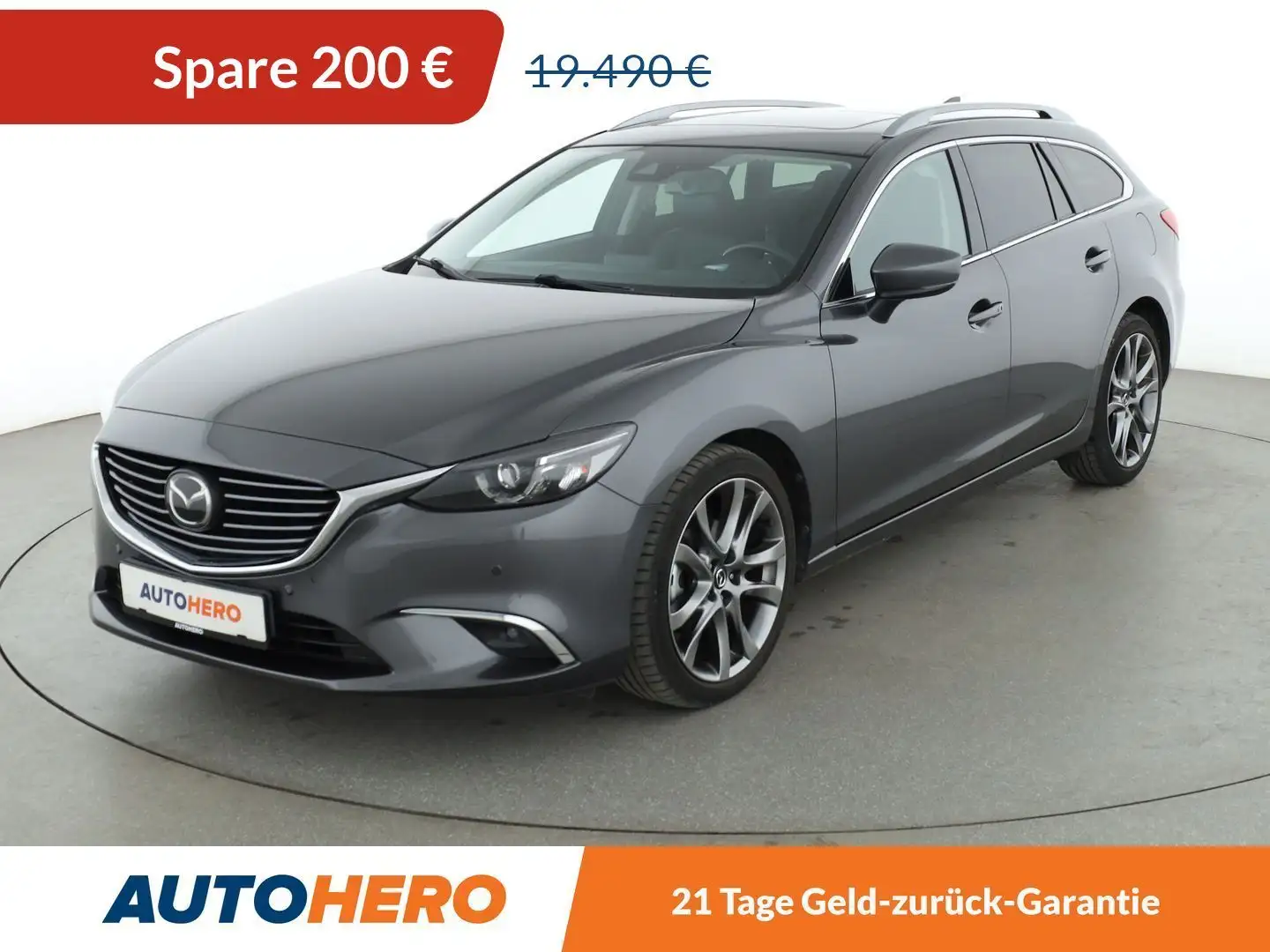 Mazda 6 2.5 Kizoku Intense Aut*NAVI*ACC*CAM*PDC*SHZ* Grau - 1