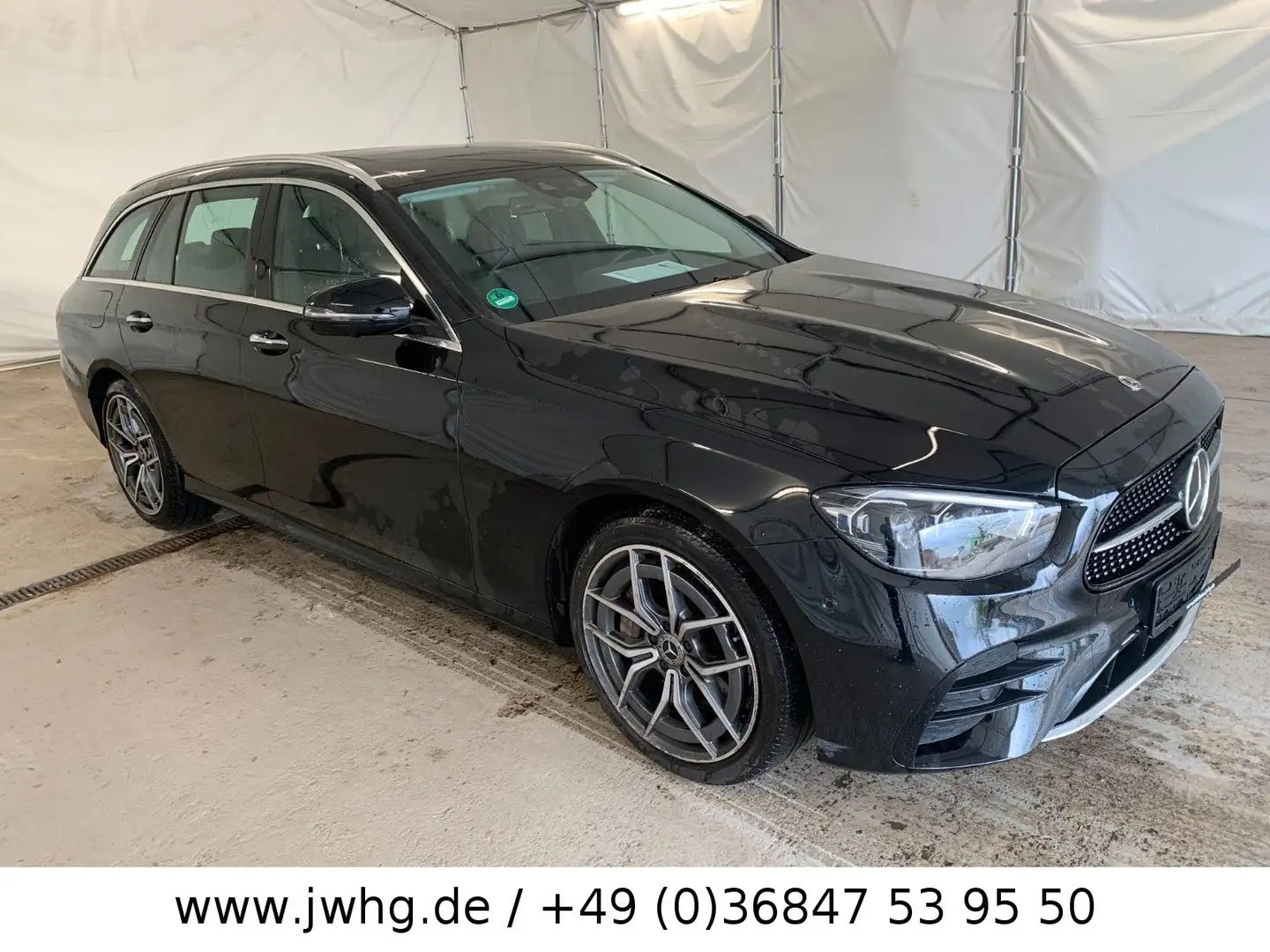 Mercedes-Benz E 400 E400 AMG Line Multib FahrAss+ HUD Memory Glasd. Schwarz - 2