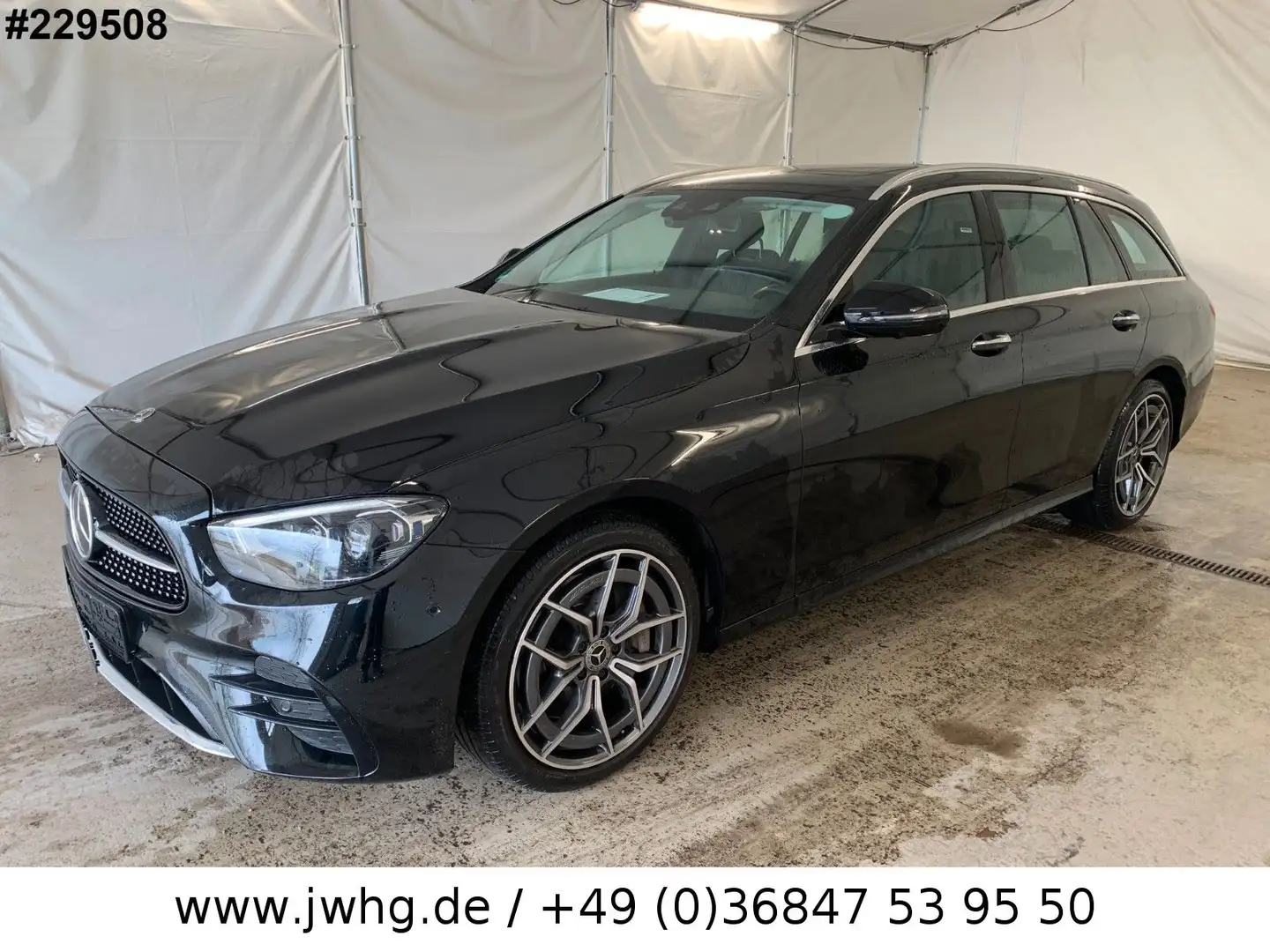 Mercedes-Benz E 400 E400 AMG Line Multib FahrAss+ HUD Memory Glasd. Schwarz - 1