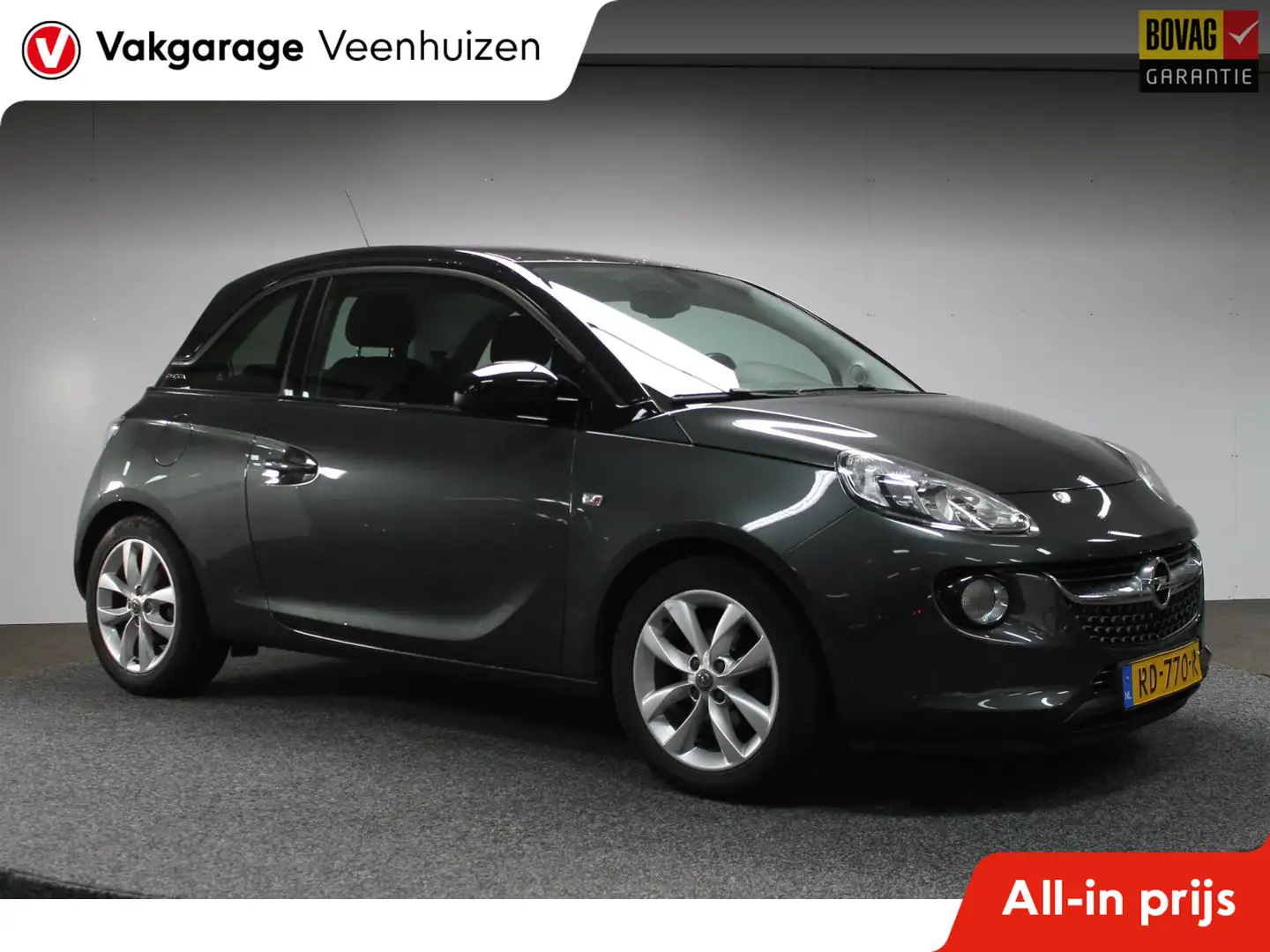 Opel Adam 1.0 Turbo Jam Favourite|Rijklaar prijs|Cruise|Sche Grijs - 1