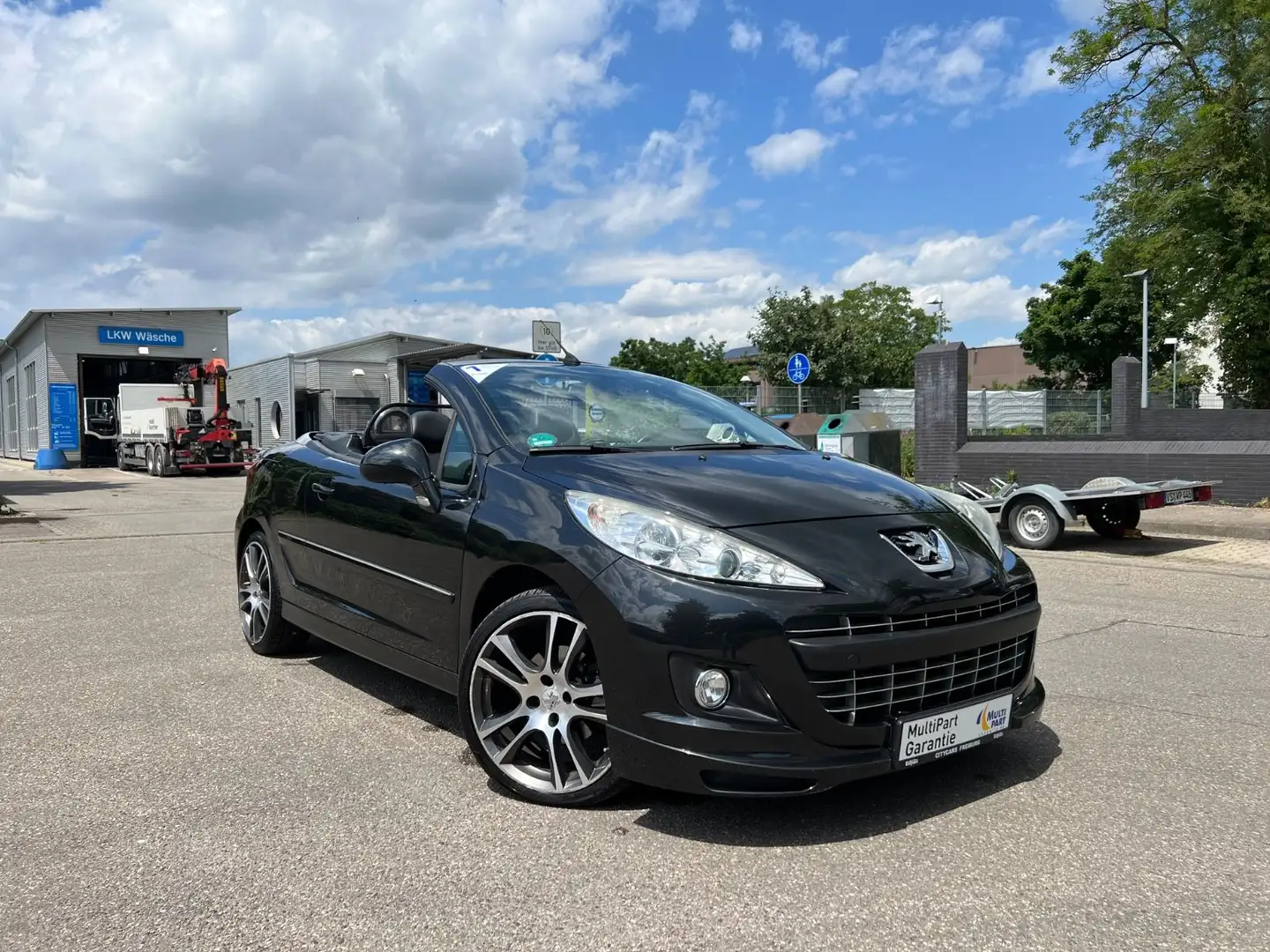 Peugeot 207 CC Cabrio-Coupe Platinum TÜV NEU Negro - 1