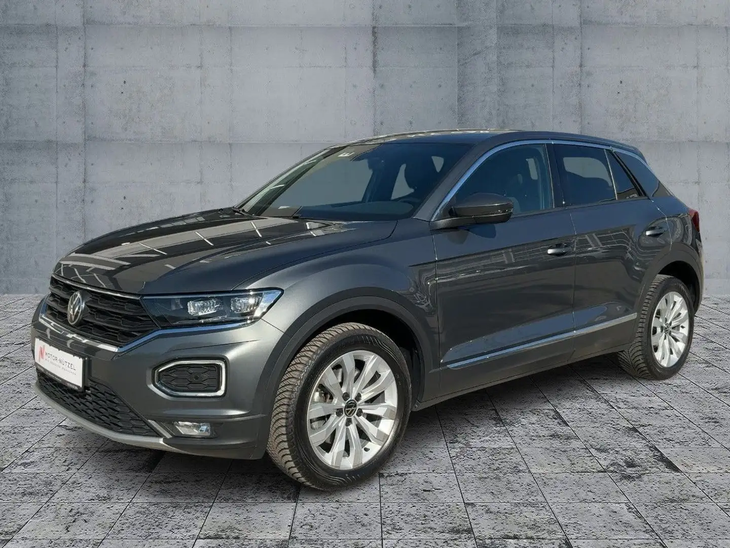 Volkswagen T-Roc 2.0 TDI DSG SPORT LED+NAVI+AHK+ACC+DAB+SHZ Grau - 2