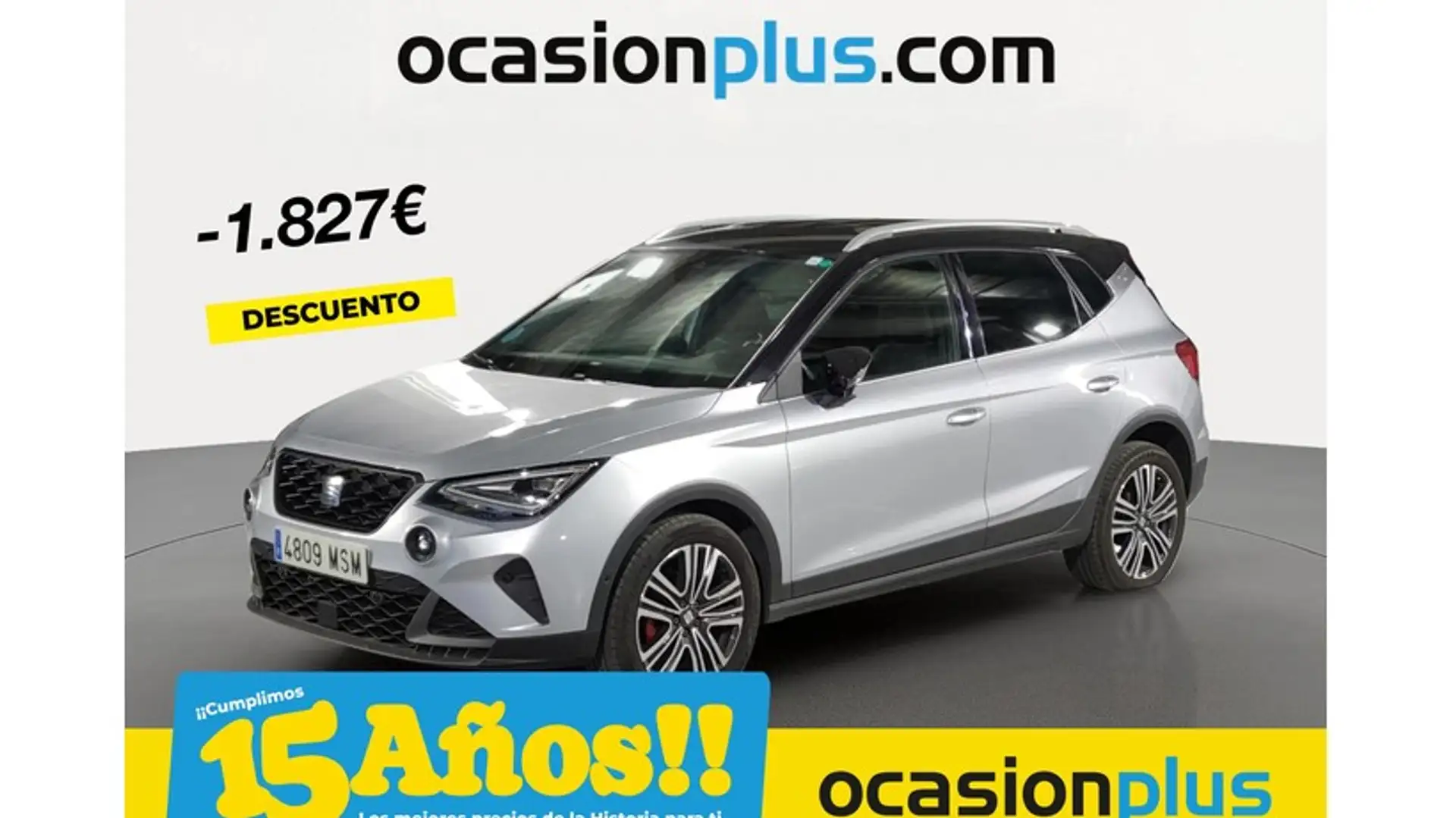 SEAT Arona 1.0 TSI S&S FR XM 115 Plateado - 1