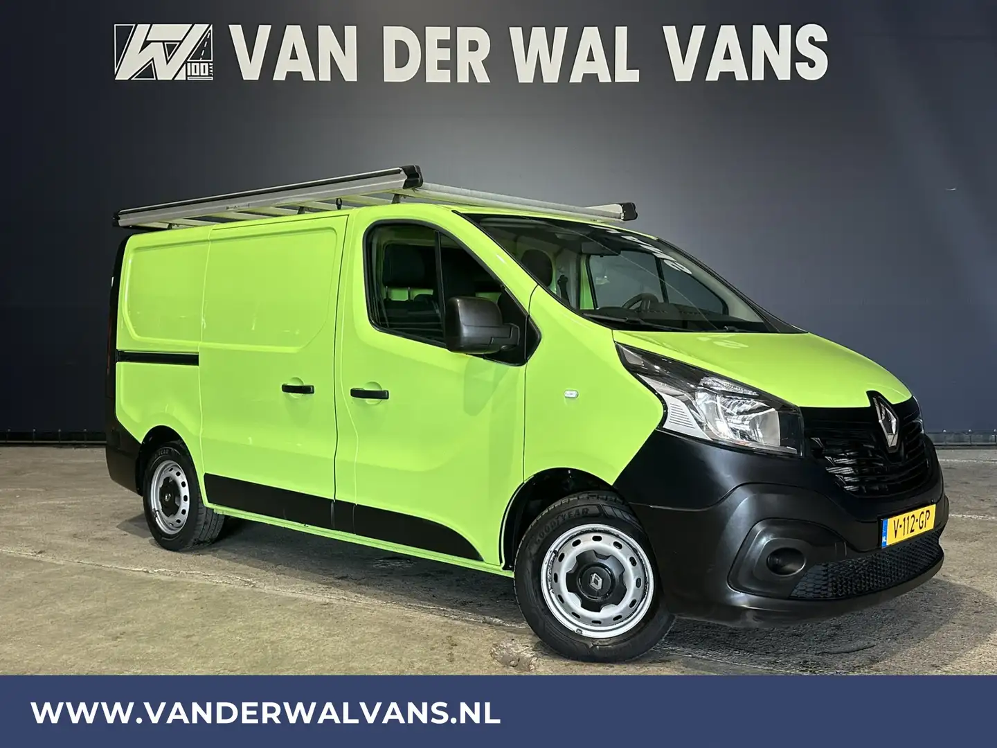 Renault Trafic 1.6 dCi L1H1 Euro6 Airco | Navigatie | Imperiaal | Zelená - 1