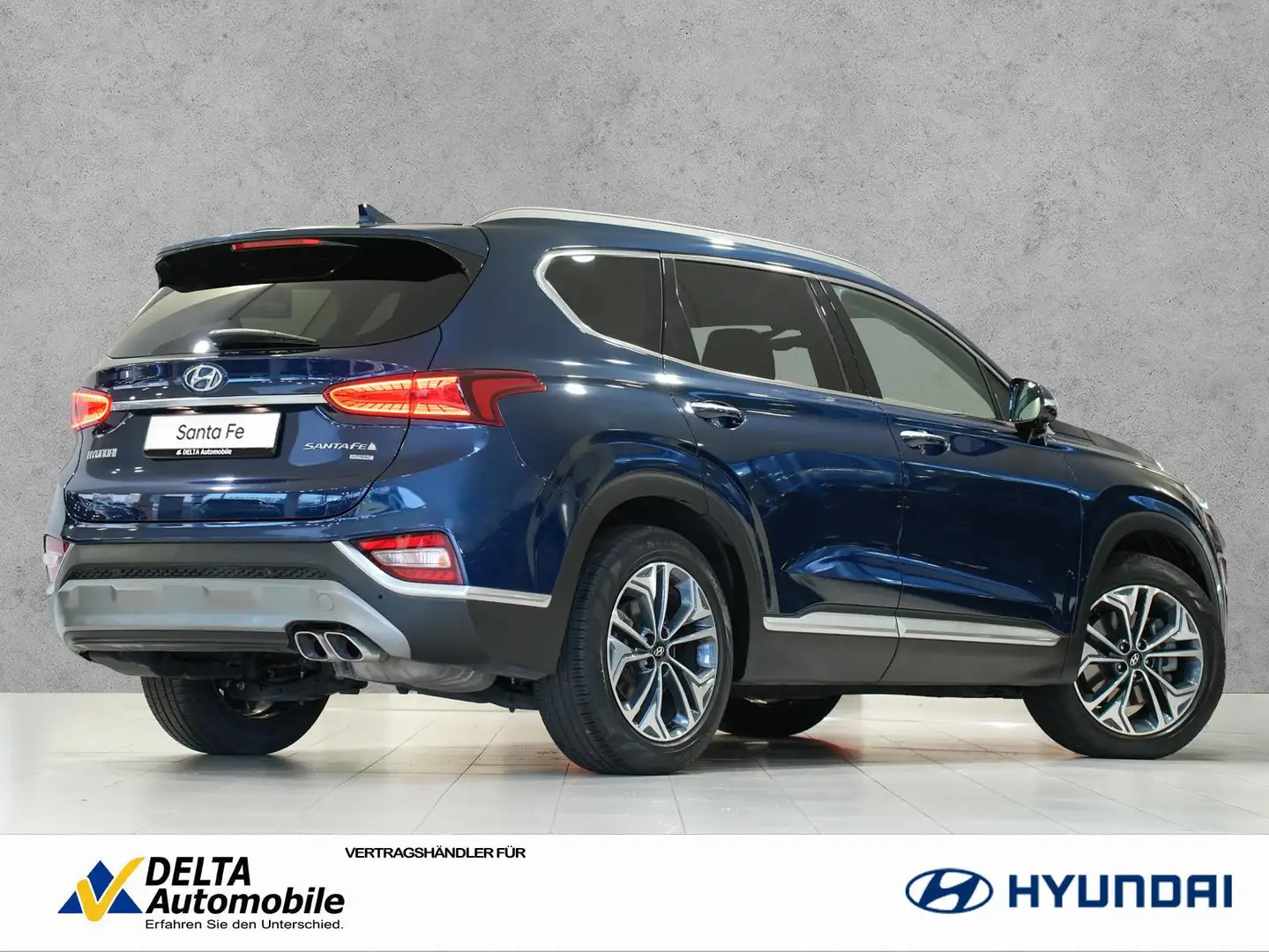 Hyundai SANTA FE 2.2 CRDi DCT Premium 4WD Leder 7-Sitze Blu/Azzurro - 2
