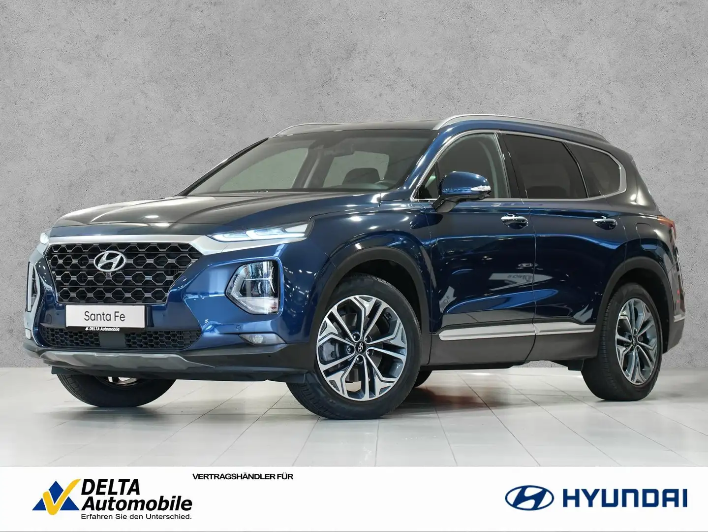 Hyundai SANTA FE 2.2 CRDi DCT Premium 4WD Leder 7-Sitze Blau - 1