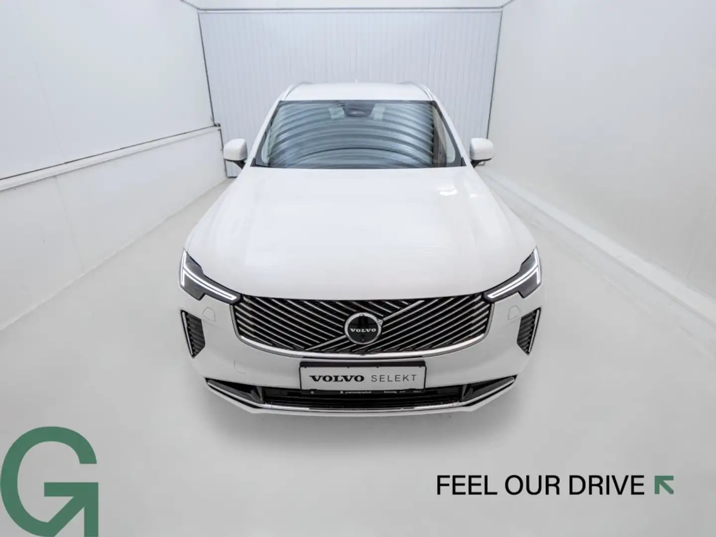 Volvo XC90 Plus, T8 AWD Plug-in Hybrid, Elektrisch/Benzin, Bright, 7 Si Blanc - 2