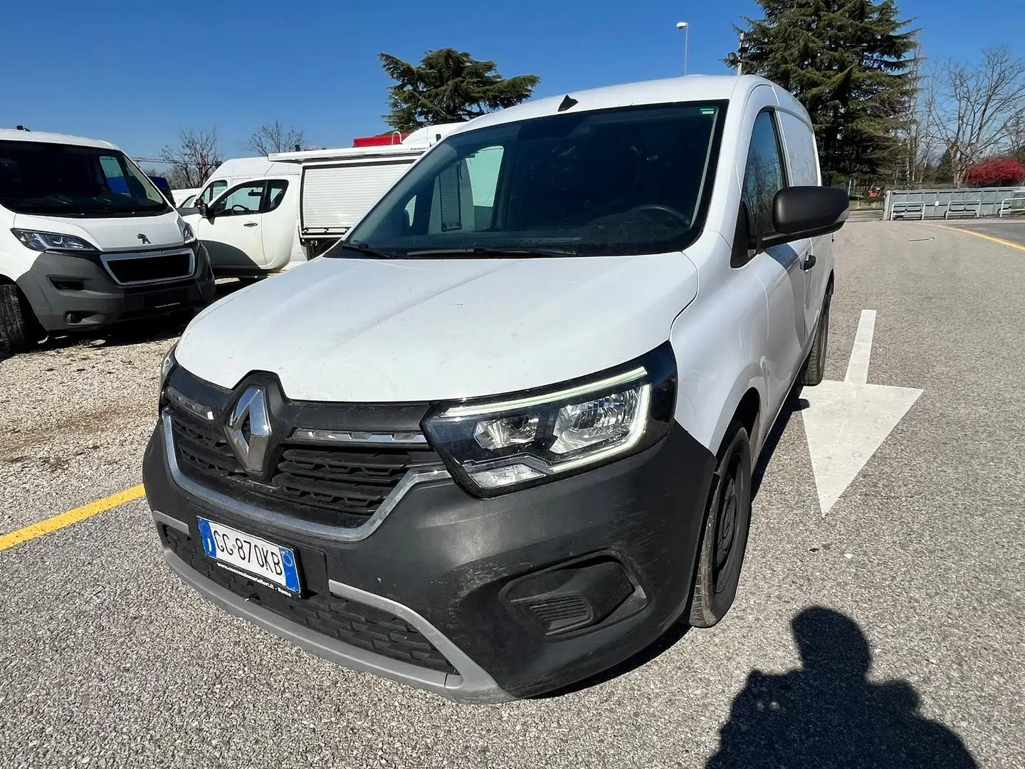 Renault Kangoo EXPRESS VAN 1.5 BLUE DCI 75CV ED.ONE -GG870KB Blanc - 2