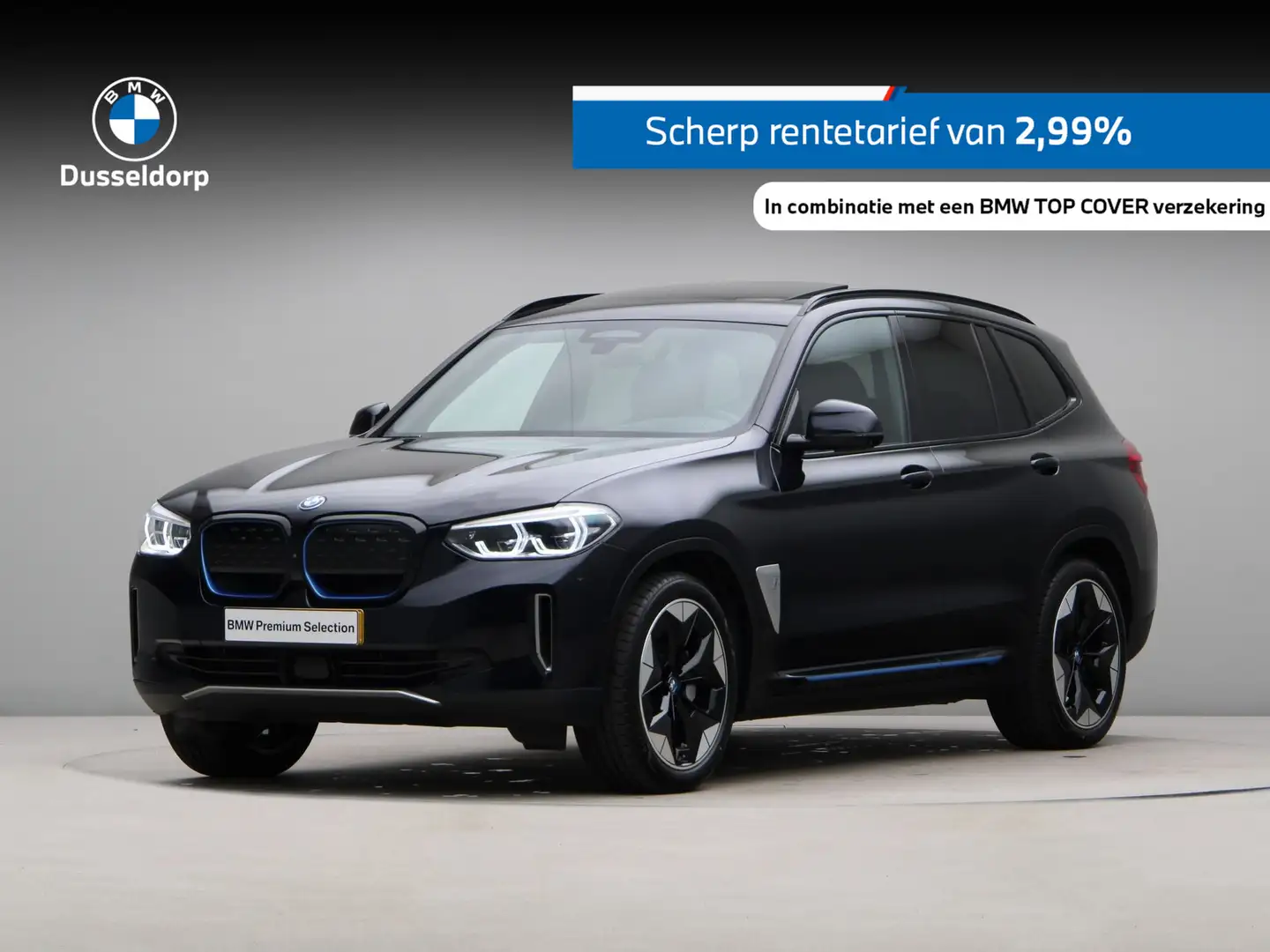 BMW iX3 High Executive 80 kWh Bleu - 1