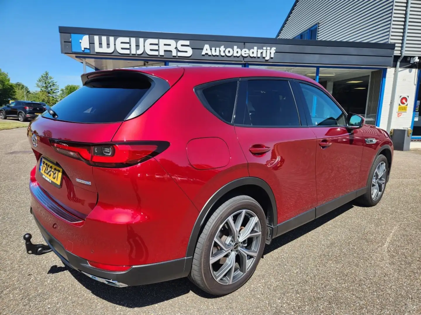 Mazda CX-60 2.5 PHEV Excl. Line, Leder,  Trekhaak, Achterklep Rosso - 2