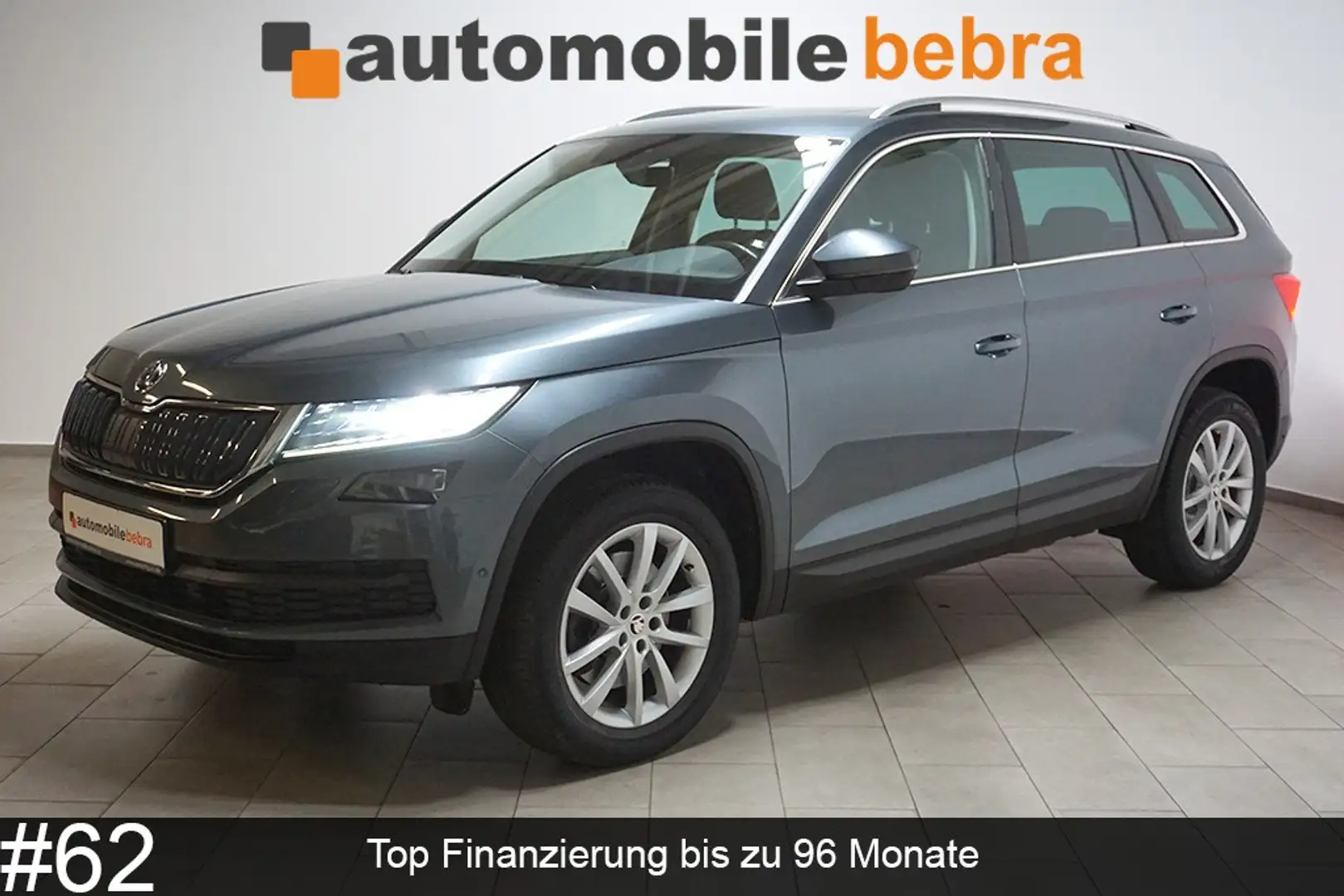 Skoda Kodiaq 2.0TDI DSG Style 4x4 Pano Navi LED Grau - 1