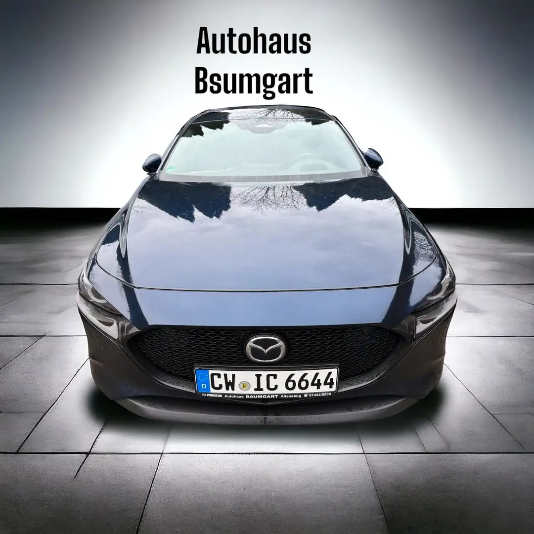 Mazda 3 Exclusive-Line,Des-P,Driver-Assi+Sound-Paket Blau - 1