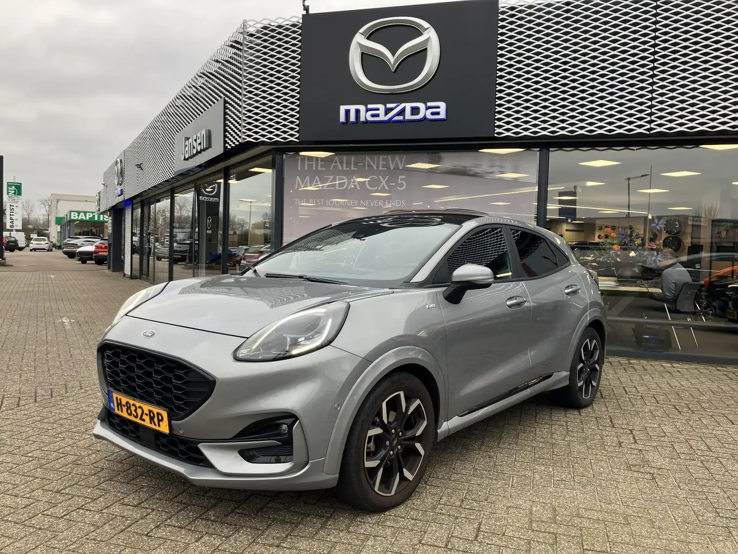 Ford Puma 1.0 EcoBoost Hybrid ST-Line X , Trekhaak, Half Led Gris - 2
