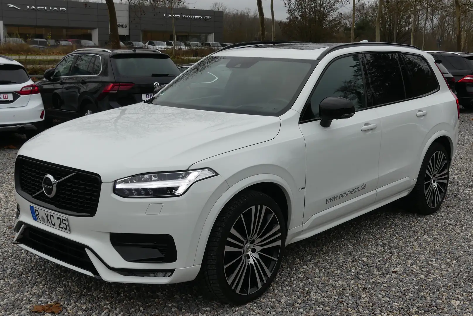 Volvo XC90 R Design AWD*22 ZOLL*PANO*AHK*7 SITZER*HUD*NAVI* Blanco - 2
