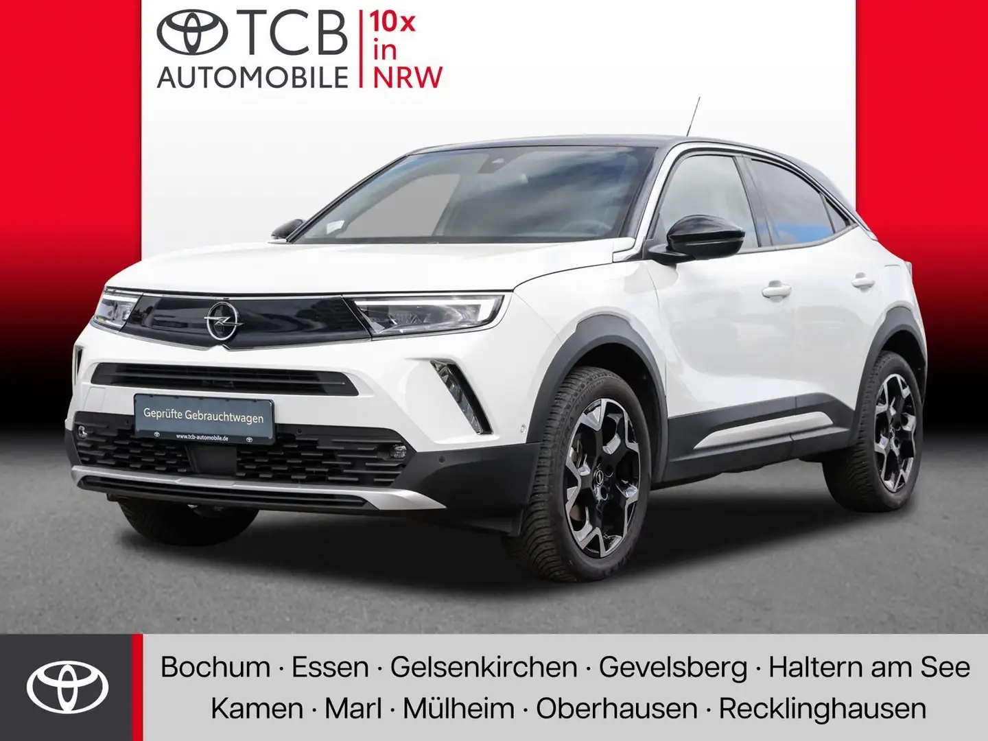 Opel Mokka Ultimate 1.2 Turbo LED*LM*Klima*SHZ* Bianco - 1