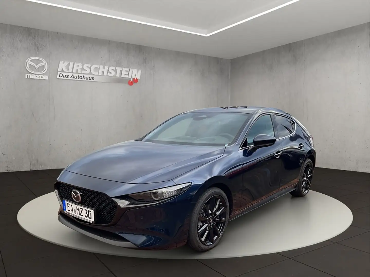 Mazda 3 EXCLUSIVE ++NAVI+MATRIX-LED+BOSE++ Blau - 1