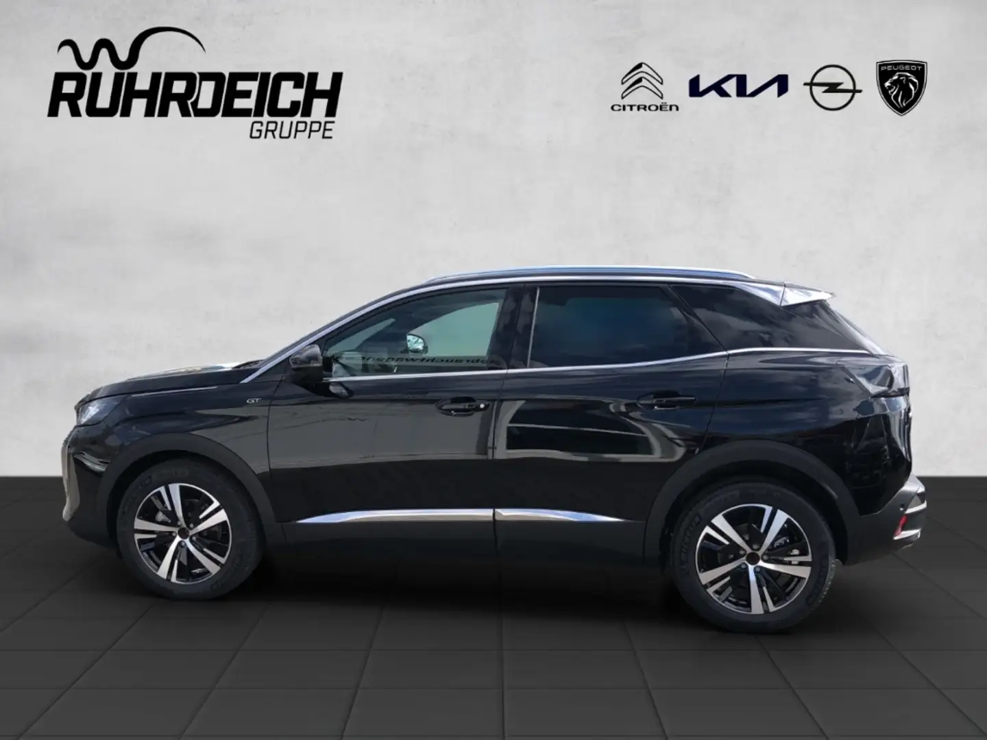 Peugeot 3008 GT 1.2 PureTech 130 PANO+AUT+NAVI+LED+CAM+PDC+ Black - 2